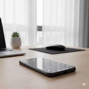 Ilustrasi layar iPhone 11 yang meredup sendiri meski kecerahan sudah dinaikkan