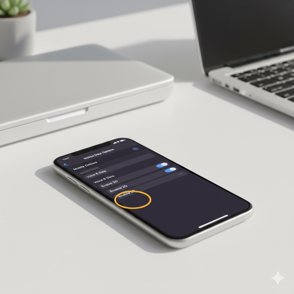 12 Cara Mengaktifkan iPhone Disable 2G 2026