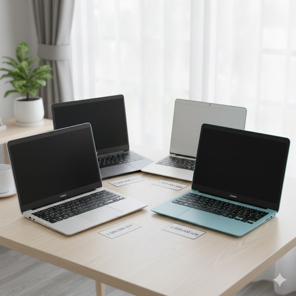 Rekomendasi laptop 2 jutaan untuk kebutuhan belajar dan kerja ringan tahun 2026