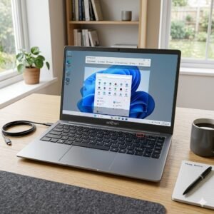 ilustrasi cara screenshot di laptop advan
