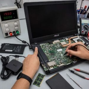 laptop ASUS tidak mau menyala