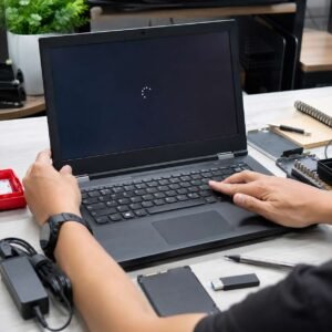 laptop loading terus tidak bisa masuk